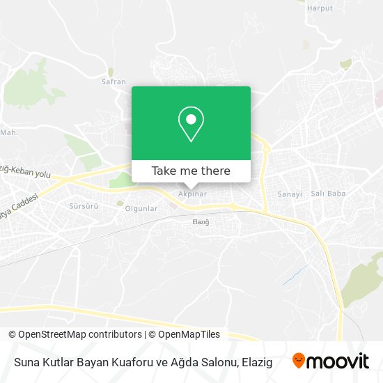 Suna Kutlar Bayan Kuaforu ve Ağda Salonu map