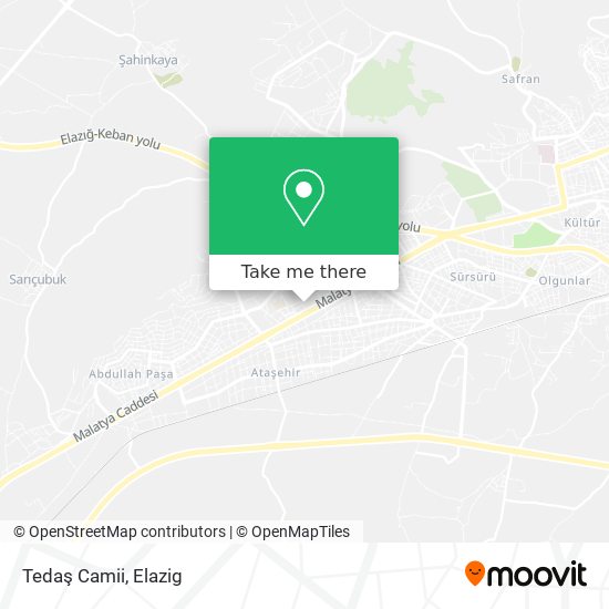Tedaş Camii map