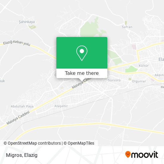 Migros map