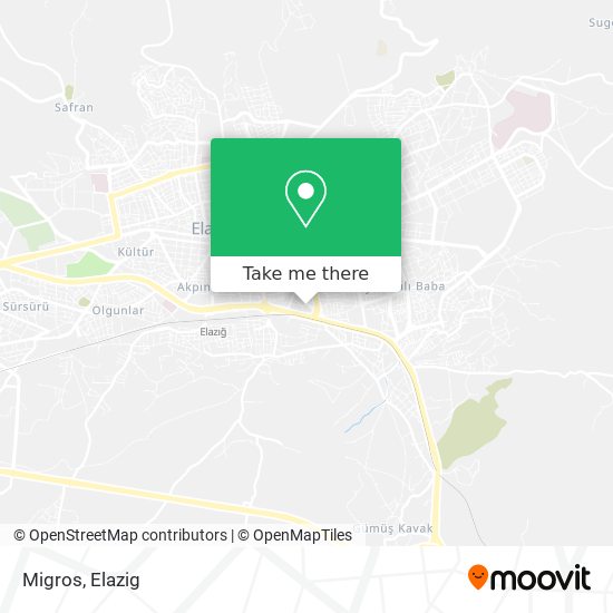 Migros map