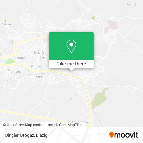 Dinçler Otogaz map