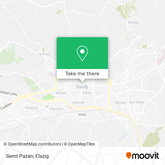 Semt Pazarı map