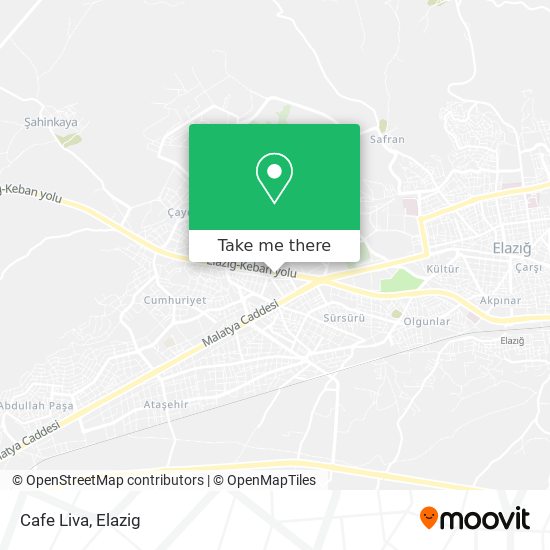 Cafe Liva map