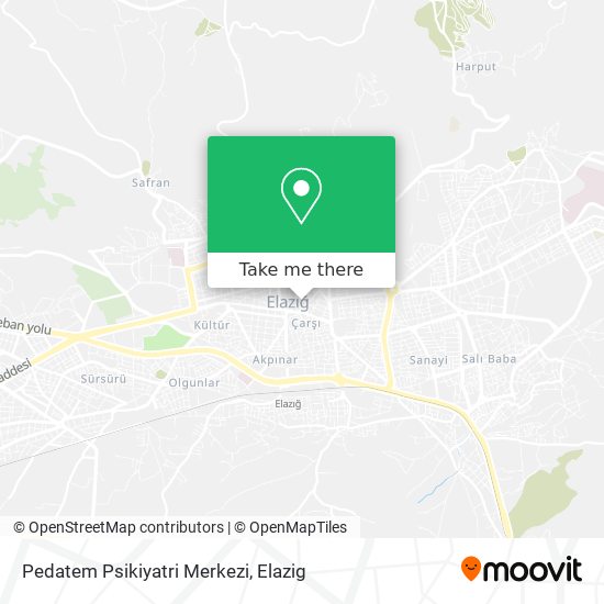 Pedatem Psikiyatri Merkezi map