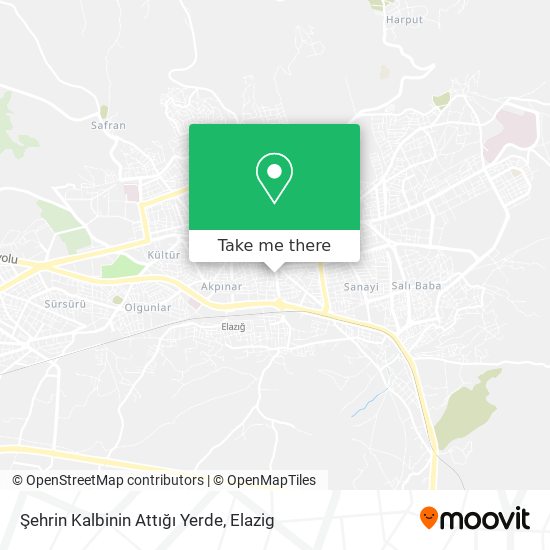 Şehrin Kalbinin Attığı Yerde map