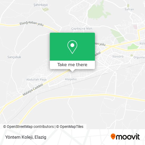 Yöntem Koleji map