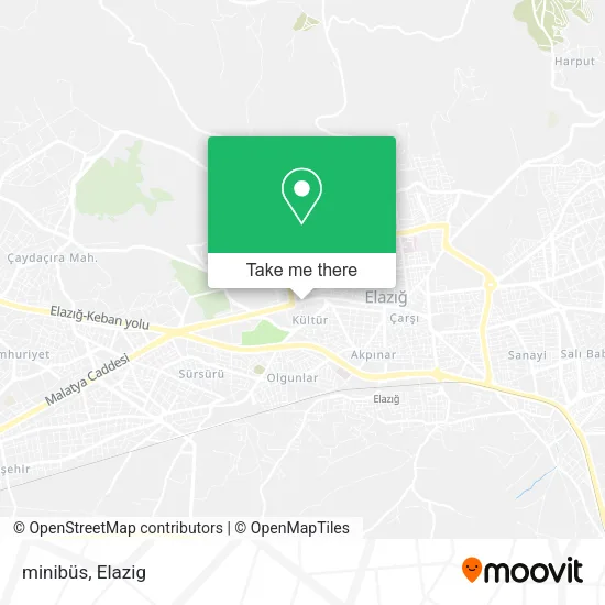 minibüs map
