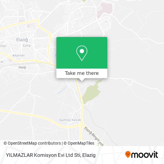 YILMAZLAR Komisyon Evi Ltd Sti map