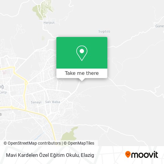 Mavi Kardelen Özel Eğitim Okulu map