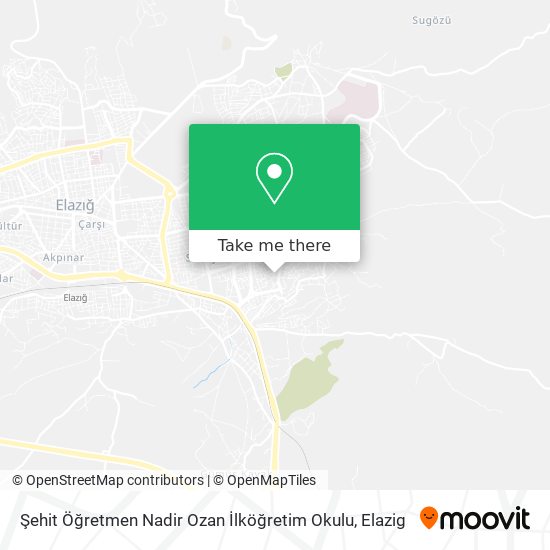 Şehit Öğretmen Nadir Ozan İlköğretim Okulu map