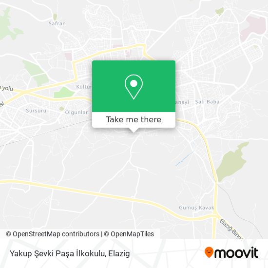 Yakup Şevki Paşa İlkokulu map