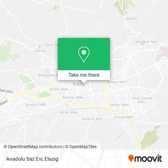 Anadolu Saz Evi map