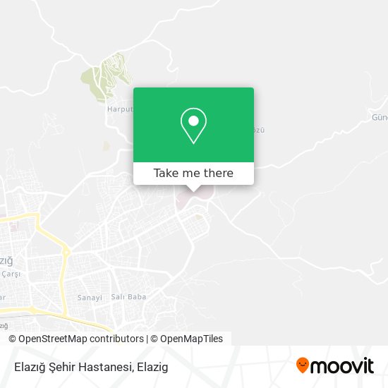 Elazığ Şehir Hastanesi map