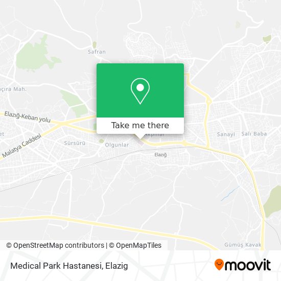 Medical Park Hastanesi map