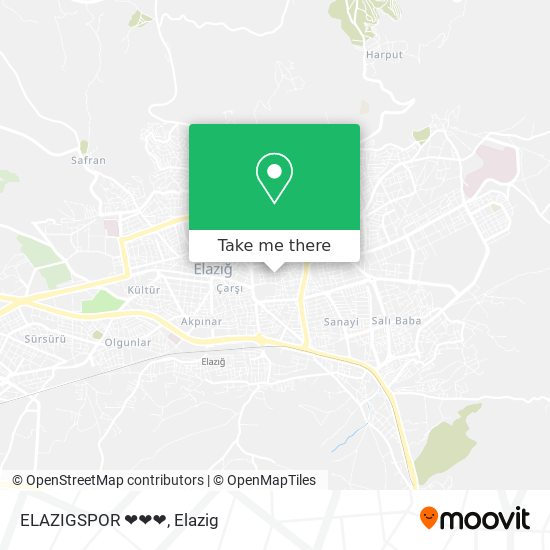ELAZIGSPOR ❤❤❤ map