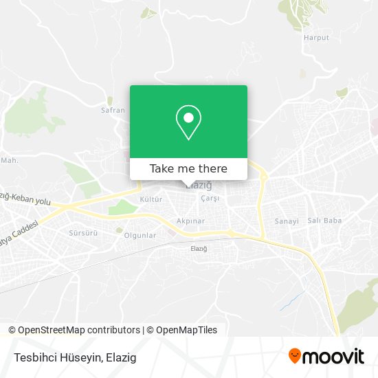 Tesbihci Hüseyin map