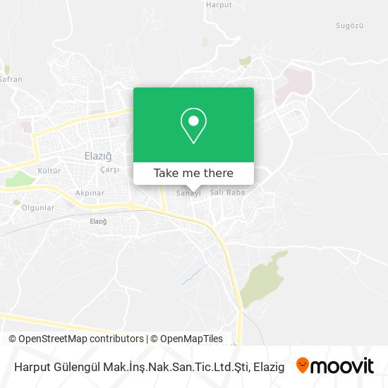 Harput Gülengül Mak.İnş.Nak.San.Tic.Ltd.Şti map