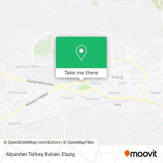 Alparslan Türkeş Bulvarı map