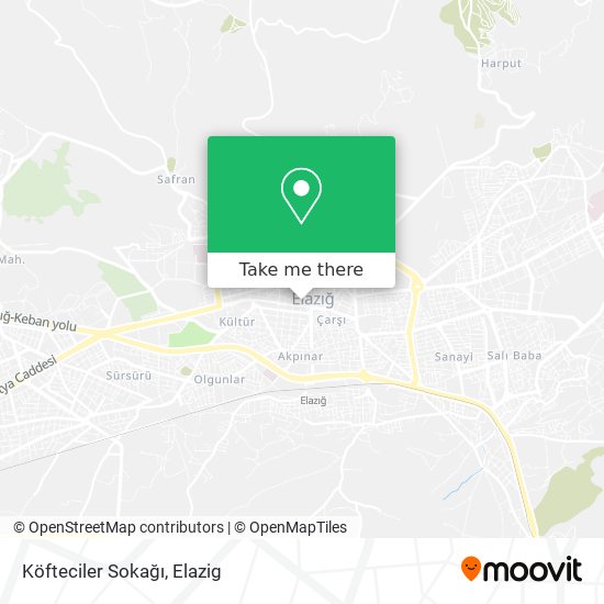 Köfteciler Sokağı map