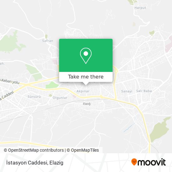 İstasyon Caddesi map