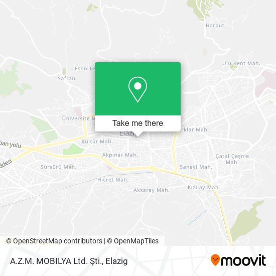 A.Z.M. MOBILYA Ltd. Şti. map