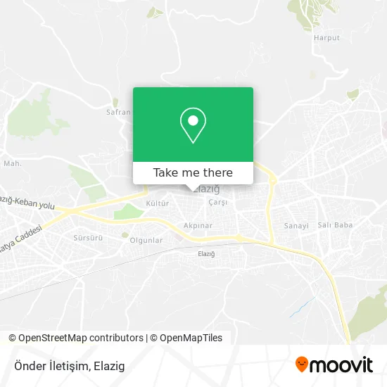 Önder İletişim map