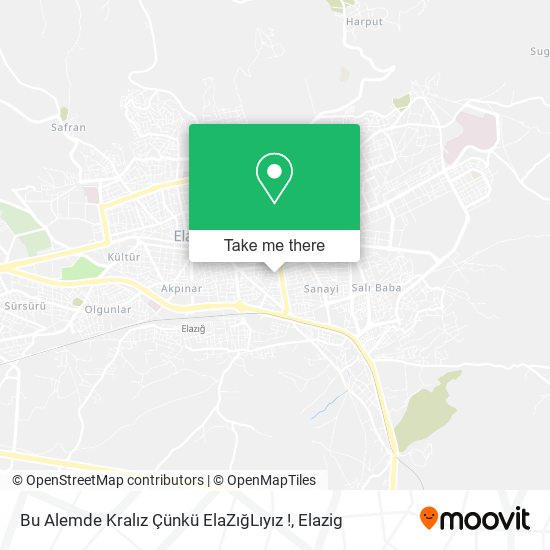 Bu Alemde Kralız Çünkü ElaZığLıyız ! map