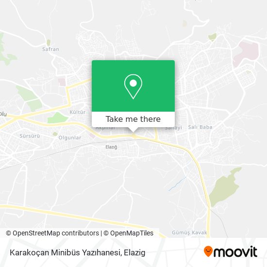 Karakoçan Minibüs Yazıhanesi map