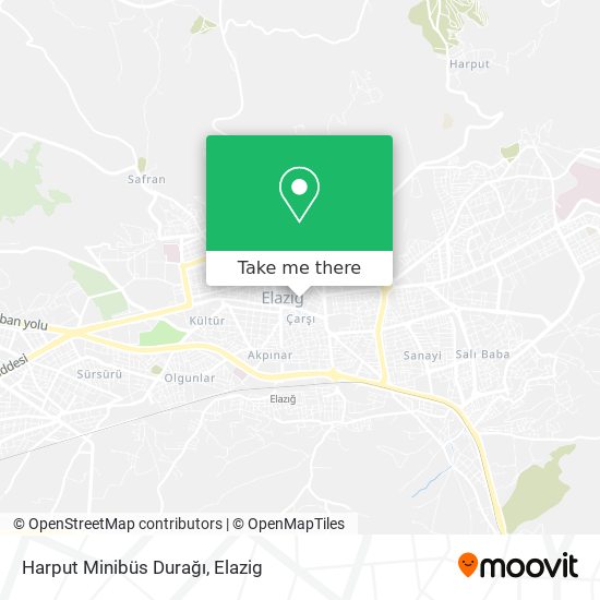 Harput Minibüs Durağı map