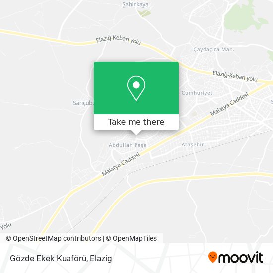 Gözde Ekek Kuaförü map