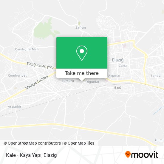 Kale - Kaya Yapı map