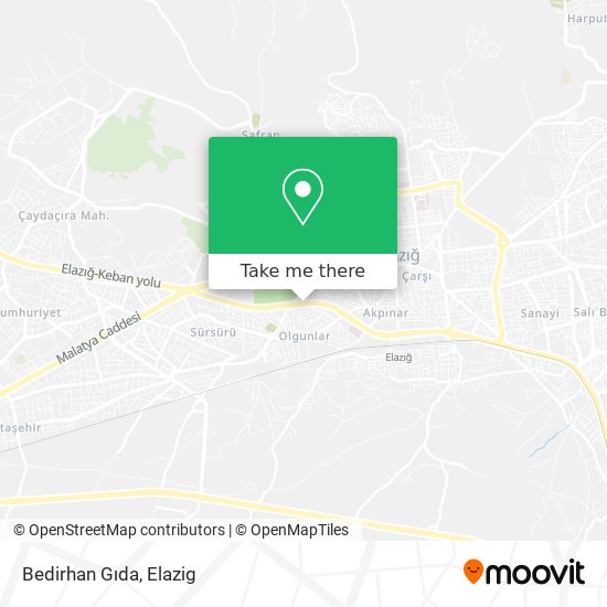Bedirhan Gıda map
