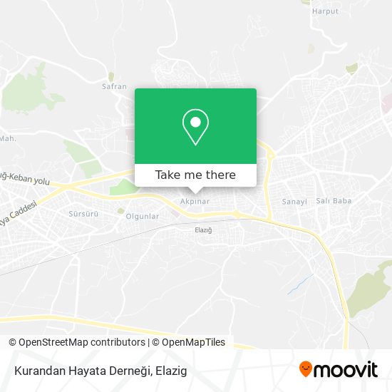 Kurandan Hayata Derneği map
