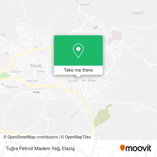 Tuğra Petroil Madeni Yağ map