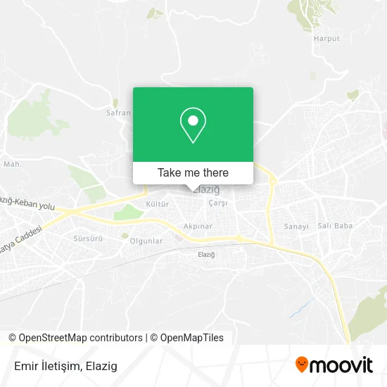 Emir İletişim map