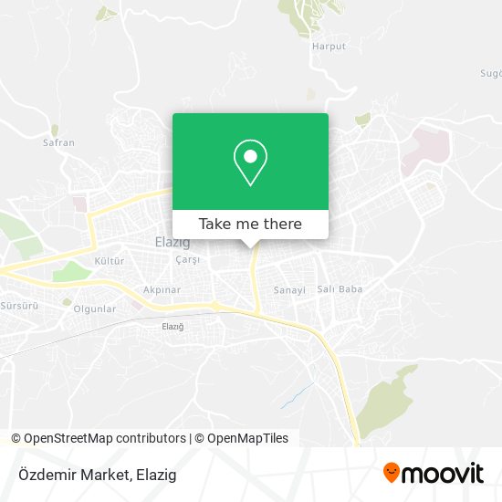 Özdemir Market map
