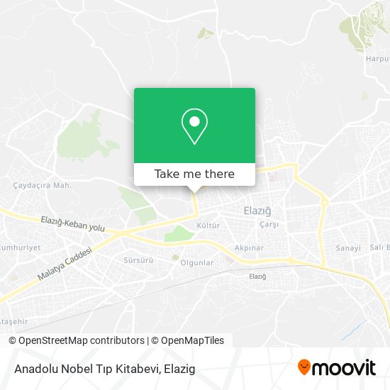 Anadolu Nobel Tıp Kitabevi map