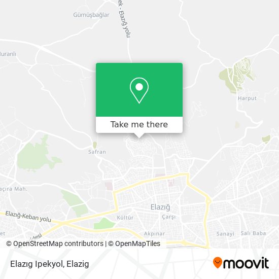 Elazıg Ipekyol map