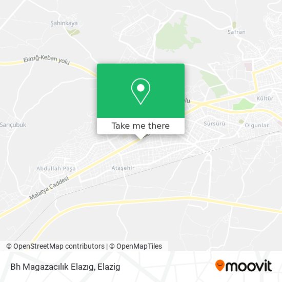 Bh Magazacılık Elazıg map