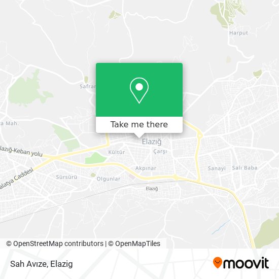 Sah Avıze map