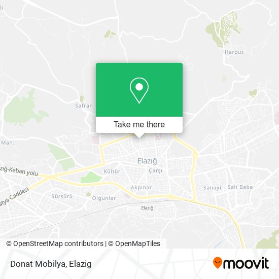 Donat Mobilya map
