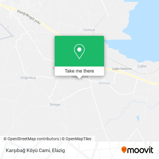 Karşıbağ Köyü Cami map