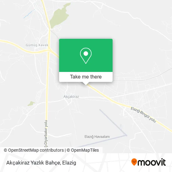 Akçakiraz Yazlık Bahçe map