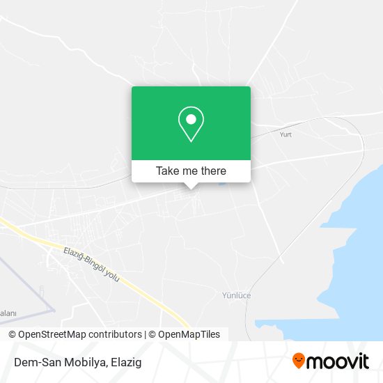 Dem-San Mobilya map