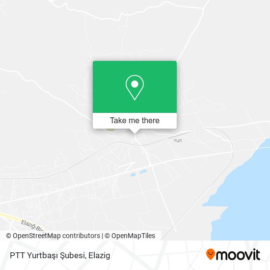 PTT Yurtbaşı Şubesi map