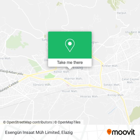 Esengün Insaat Müh Limited map