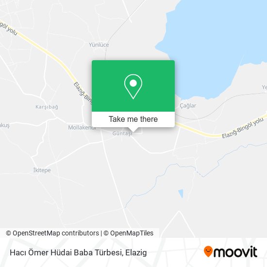 Hacı Ömer Hüdai Baba Türbesi map