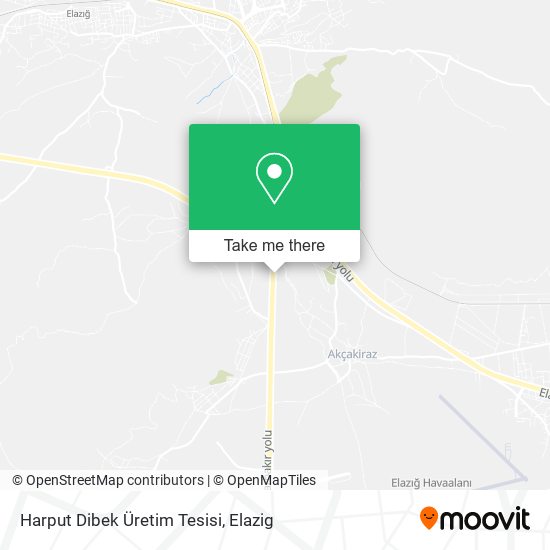 Harput Dibek Üretim Tesisi map