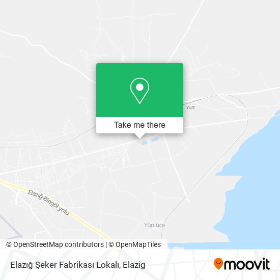 Elazığ Şeker Fabrikası Lokalı map