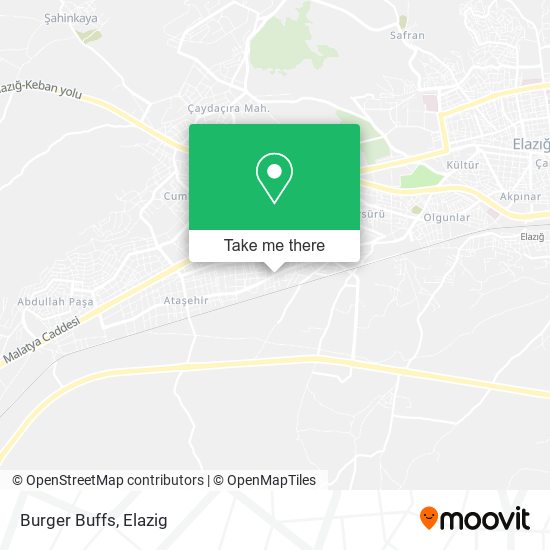 Burger Buffs map